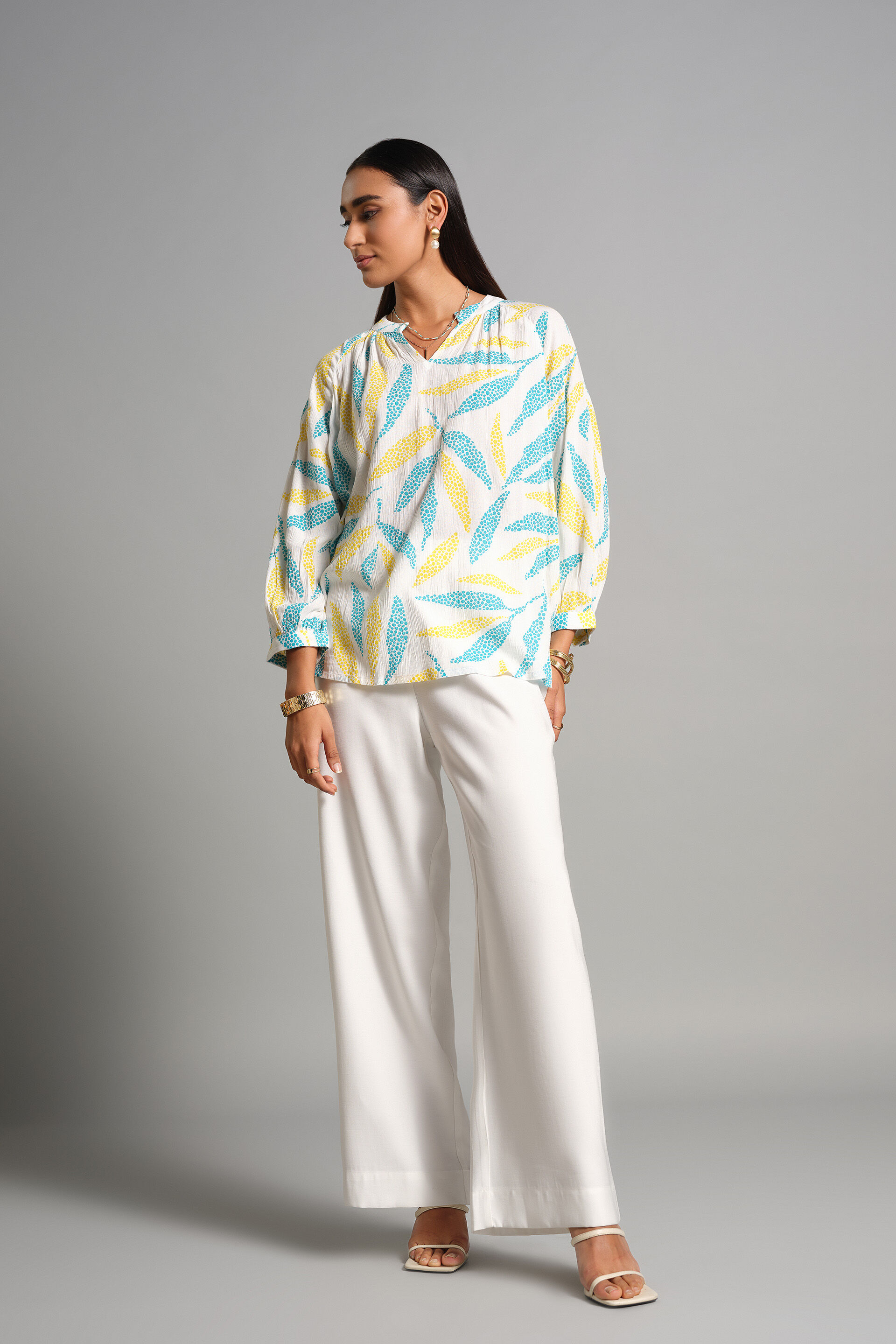 Oleana Top, Blue, image 3